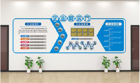 伊川县设计师必看的文化墙设计定律。