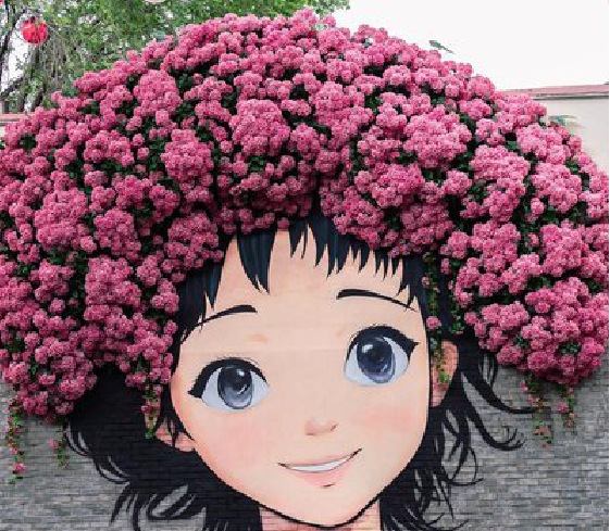 伊川县墙体彩绘-网红墙打卡