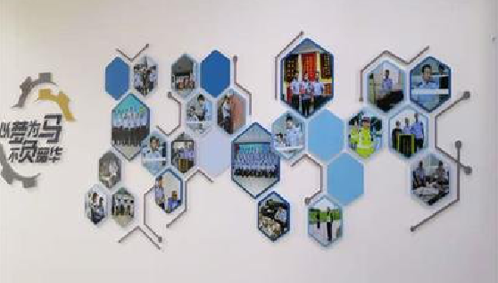 伊川县文化墙最常见的做法。