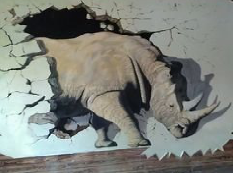 伊川县在墙绘中，如何绘制3D效果？